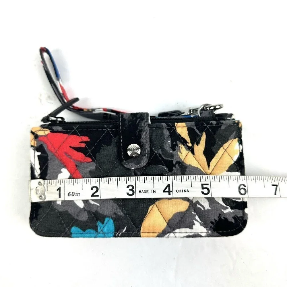 Vera‎ Bradley Splash Floral Smartphone Wallet Wristlet Organizer Clutch New